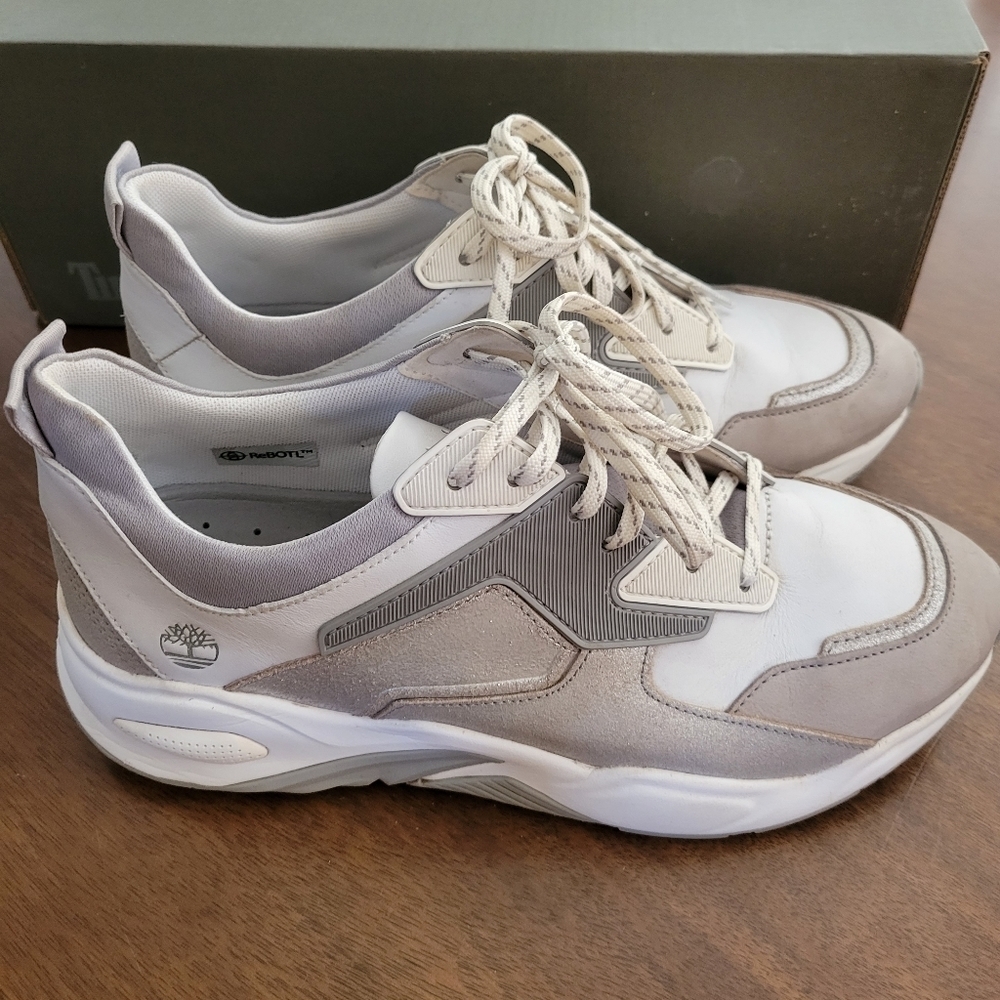 Timberland Delphiville Sneakers 9 White - Picture 2 of 13